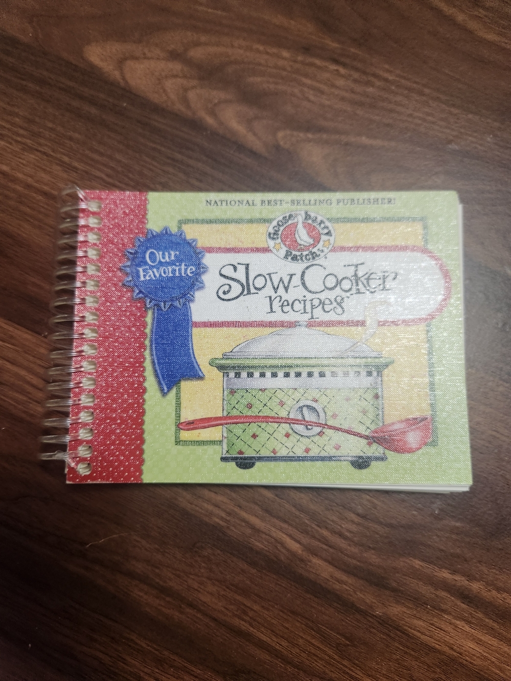Gooseberry Patch Slow-Cooker Recipe Cards Cookbook - Green